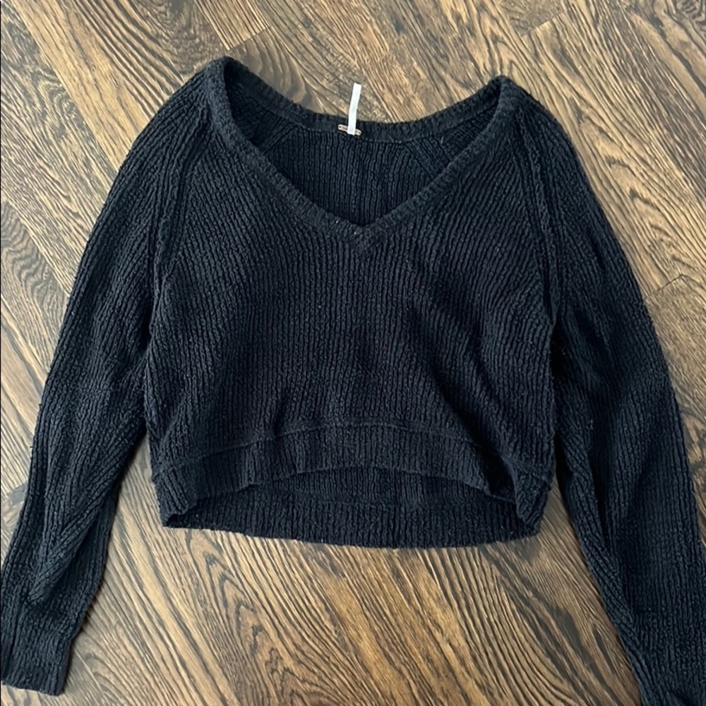 Black Free People Sweater